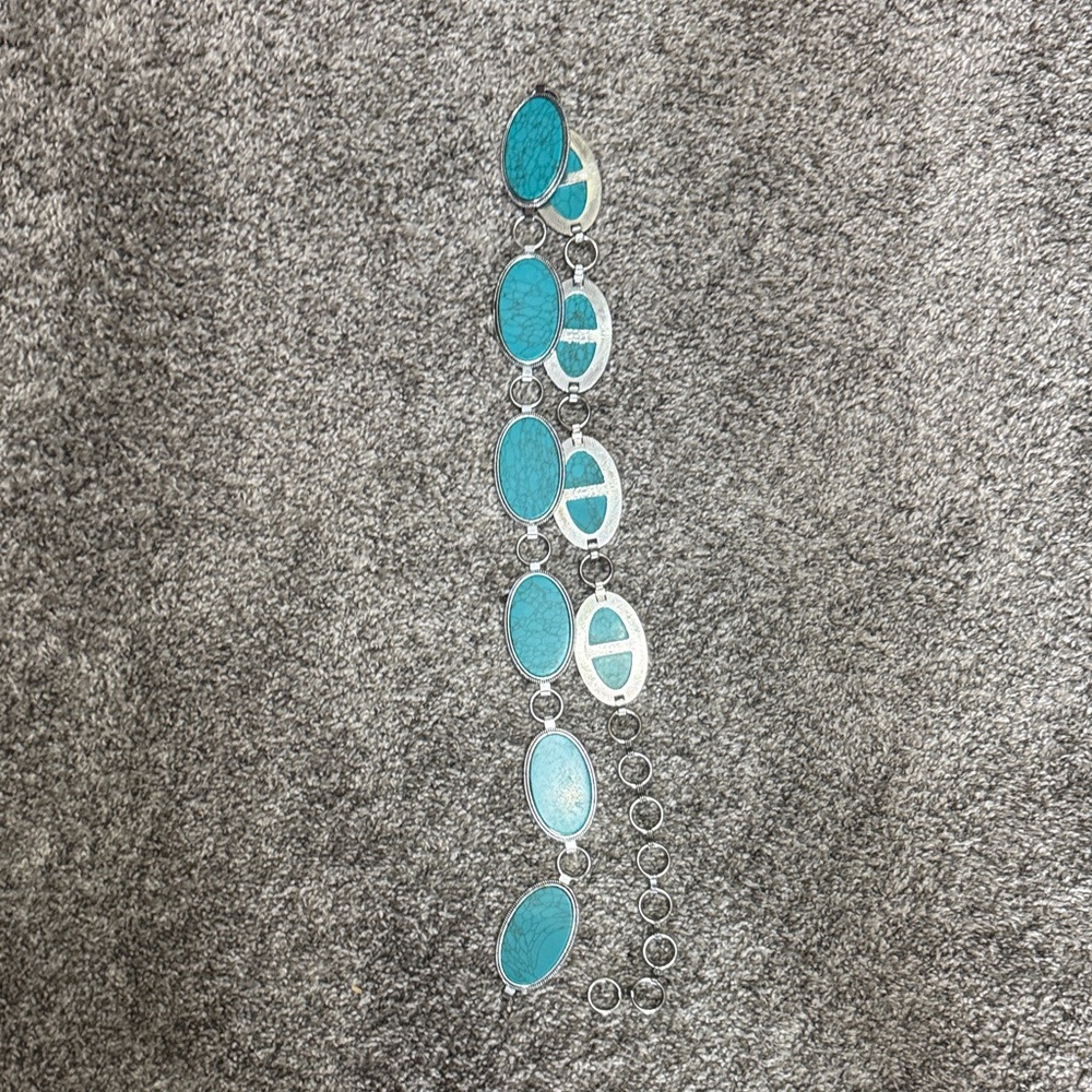 Turquoise Concho Belt